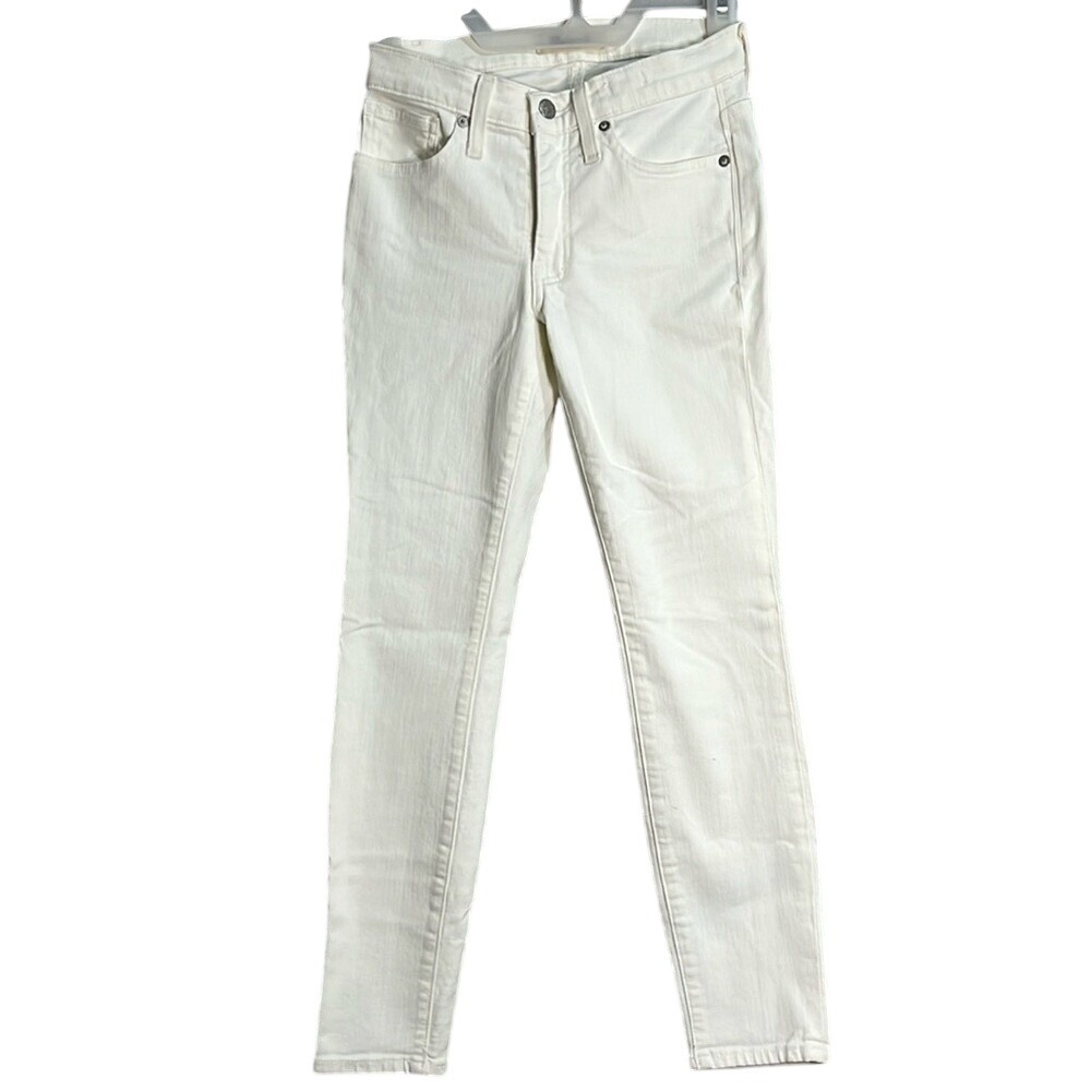 Madewell HIgh Rise Skinny Jeans Womens Size‎ 24S White